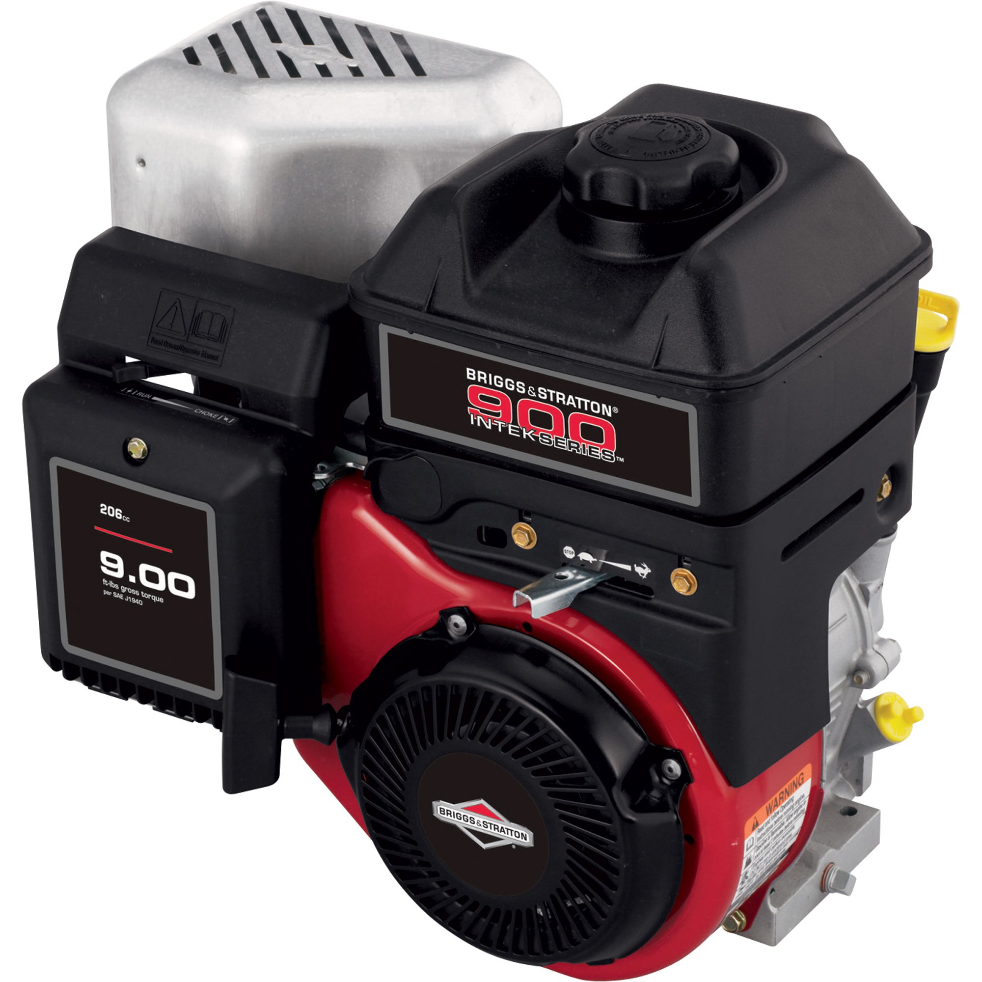 Briggs & Stratton 900 Series Horizontal Engine with 6:1 Gear Reduction — 205cc, 3/4in. x 2in. Shaft, Model# 12S452-0049-F8